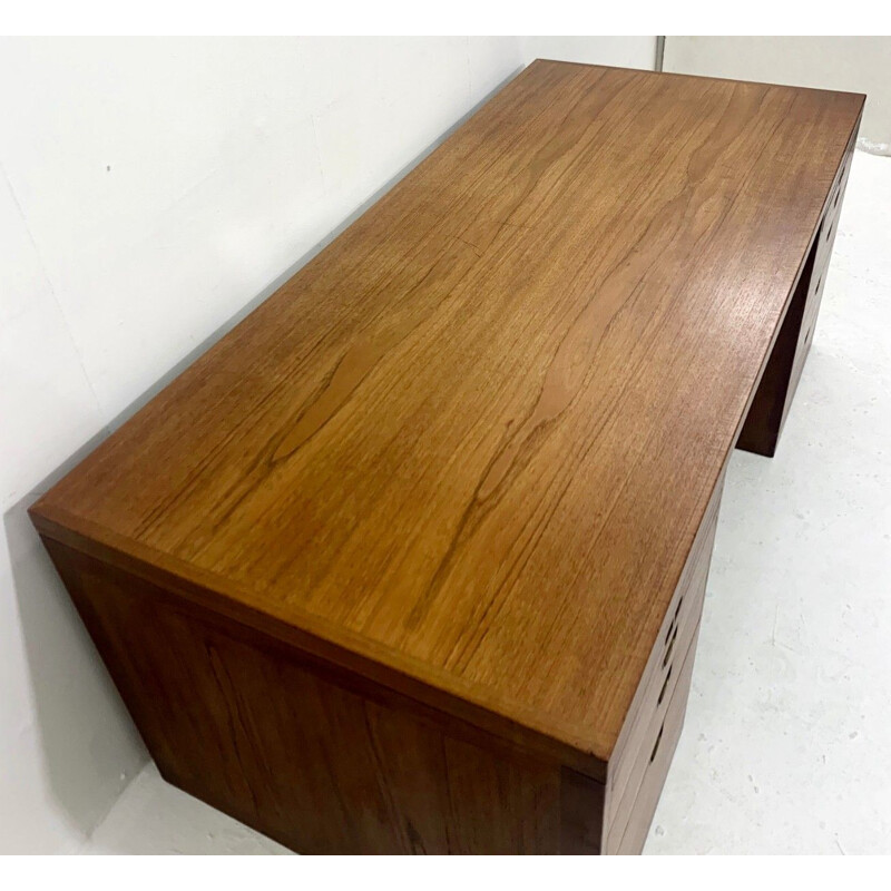 Bureau vintage scandinave pour Lauritsen & Søn en teck 1950