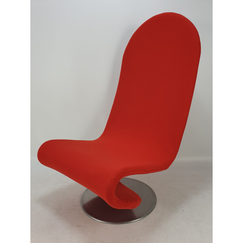 Vintage armchair by Verner Panton for Fritz Hansen 1980s