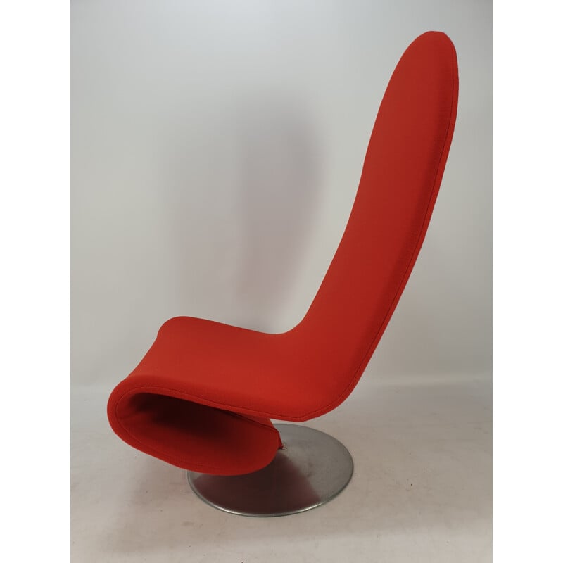 Vintage armchair by Verner Panton for Fritz Hansen 1980s