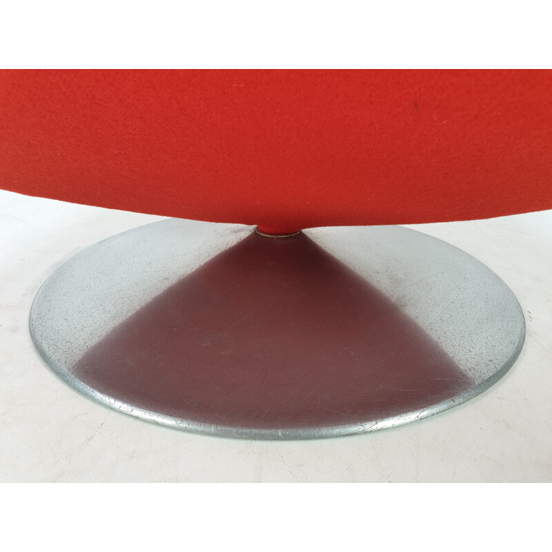 Vintage armchair by Verner Panton for Fritz Hansen 1980s