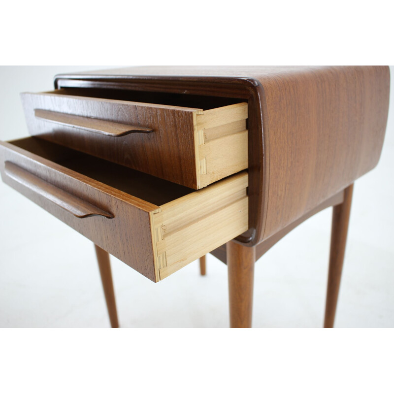 Vintage chest of drawers in teak by Johannes Andersen 1960 
