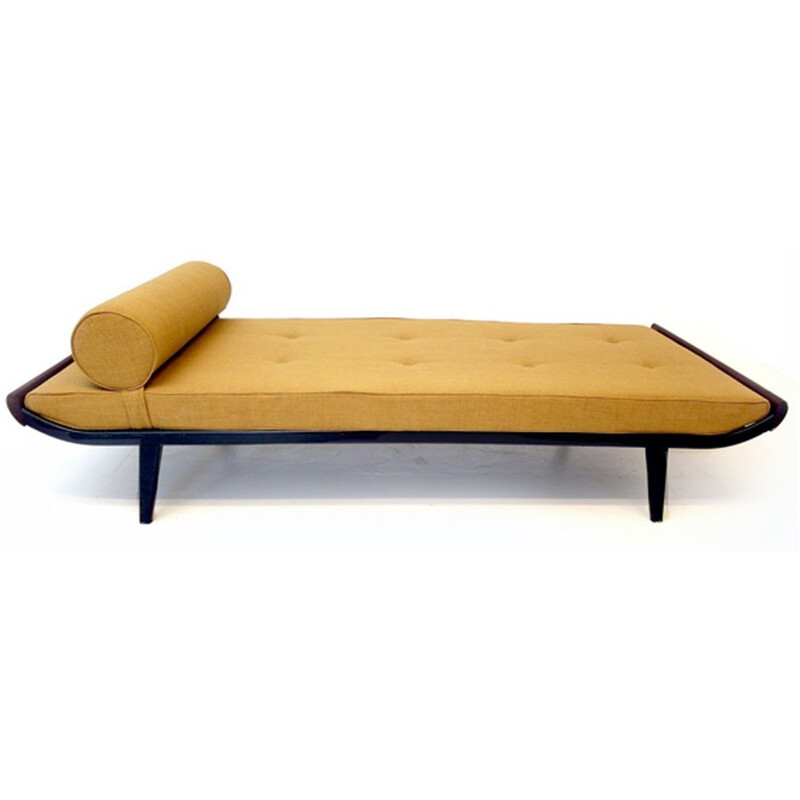 Cleopatra daybed in metal, teak and fabric, Dick CORDEMEIJER - 1954