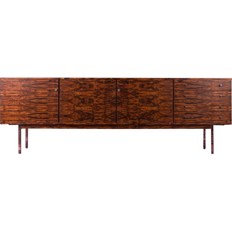 Vintage german sideboard in rosewood 1960s