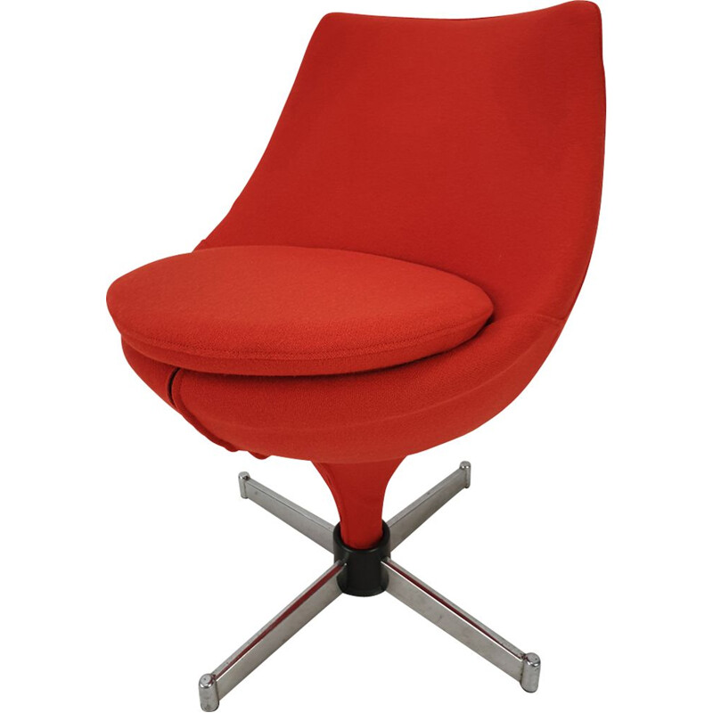 Vintage Polaris fauteuil van Pierre Guariche voor Meurop 1963