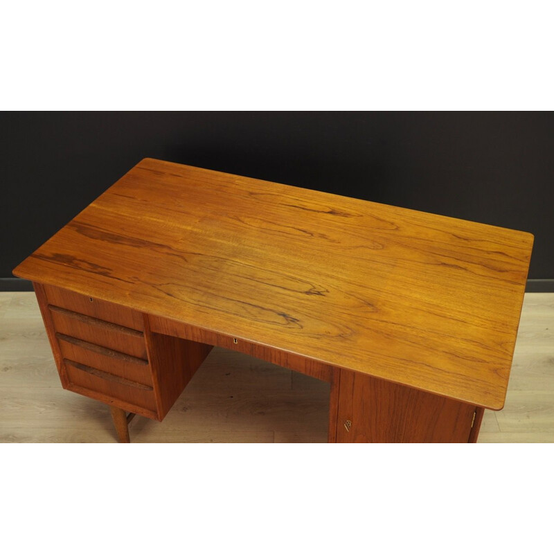 Vintage Danish desk in teak from the 60s