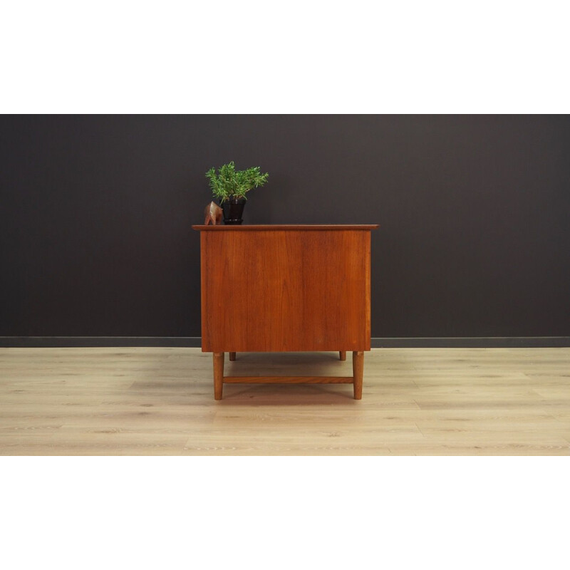 Vintage Danish desk in teak from the 60s