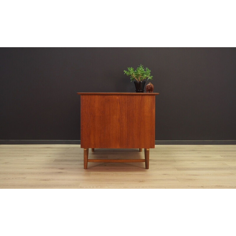 Vintage Danish desk in teak from the 60s