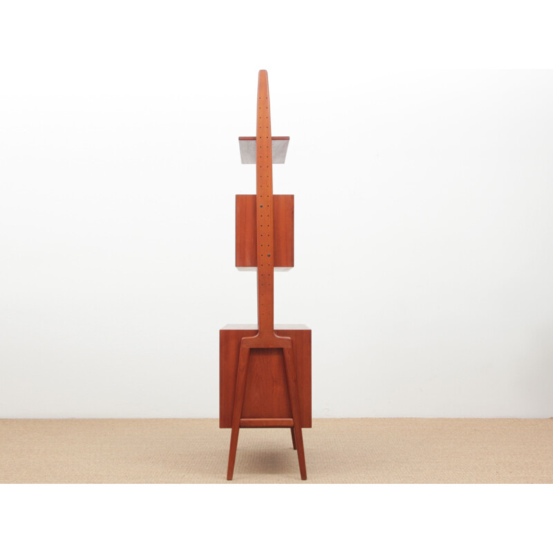 Vintage scandinavian bookcase in teak,1960