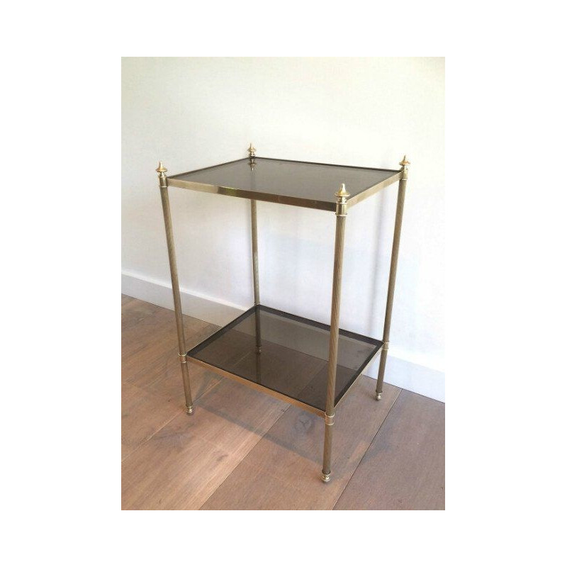 Vintage brass side table