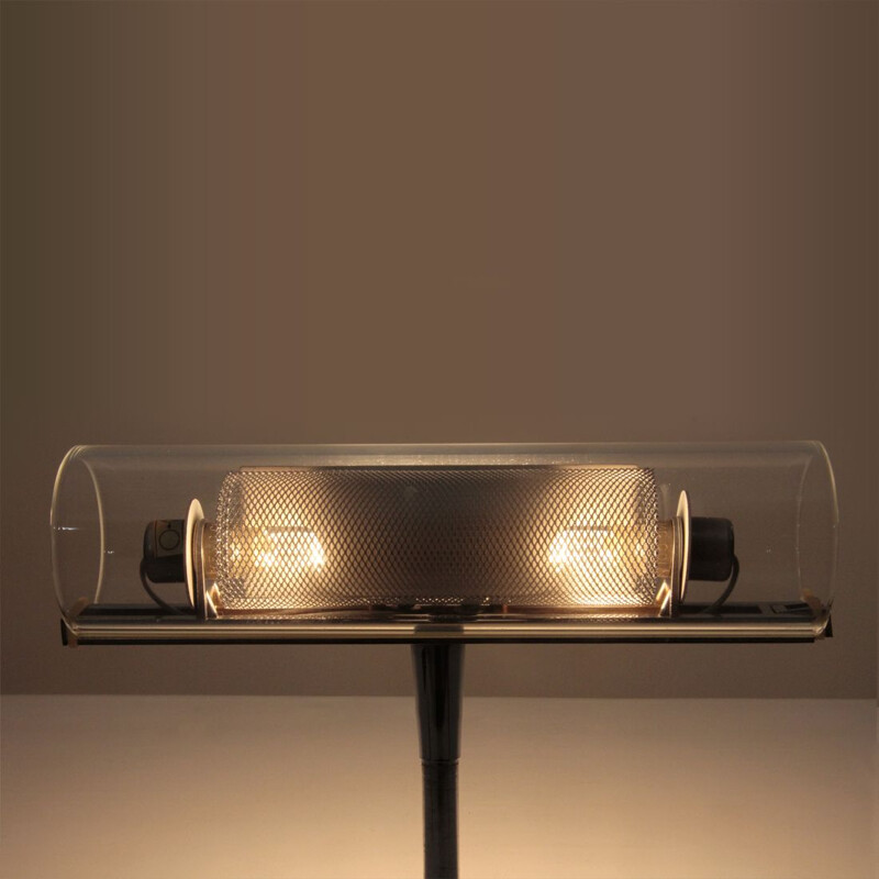 Vintage Acheo chromed wall lamp by Gianfranco Frattini for Artemide
