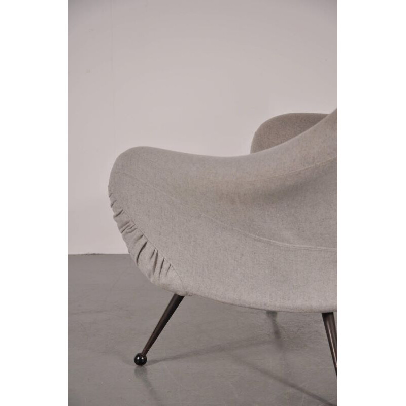 Vintage Martingala armchair by Marco Zanuso for Arflex, Italy 1950