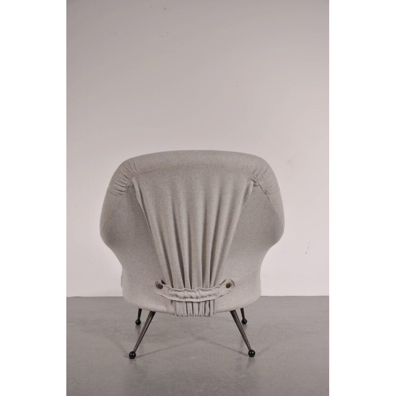 Vintage Martingala armchair by Marco Zanuso for Arflex, Italy 1950