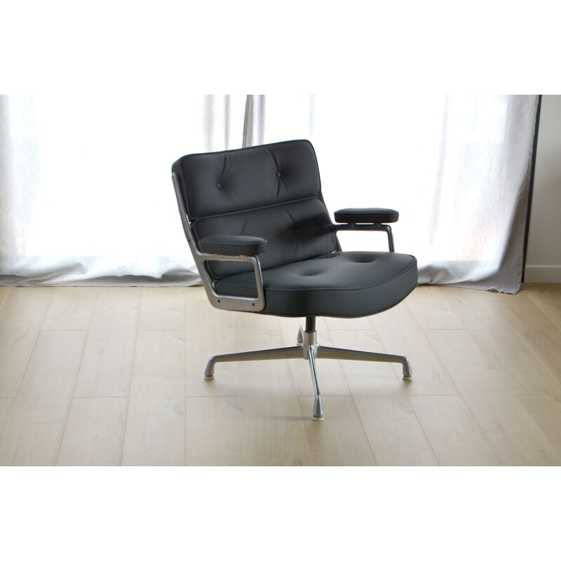 Fauteuil vintage Lobby chair de Charles & Ray Eames Herman Miller