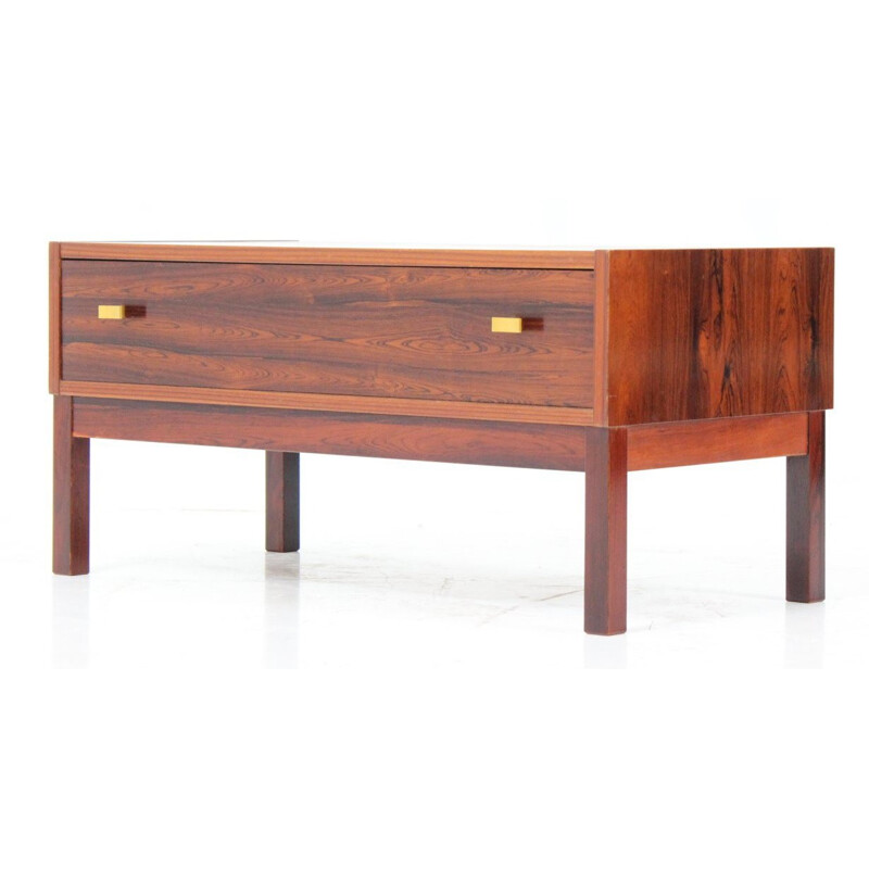Small TV Stand in rosewood - 1960s