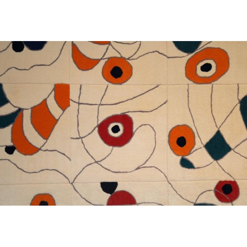 Vintage Jan Snoeck Wall-Mounted Rug