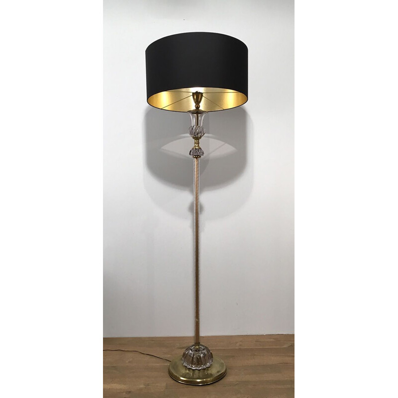 Vintage-Stehlampe aus Muranoglas, 1940