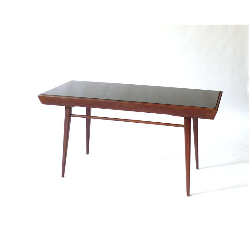 Vintage ash coffee table by Jiri Jiroutek 1960