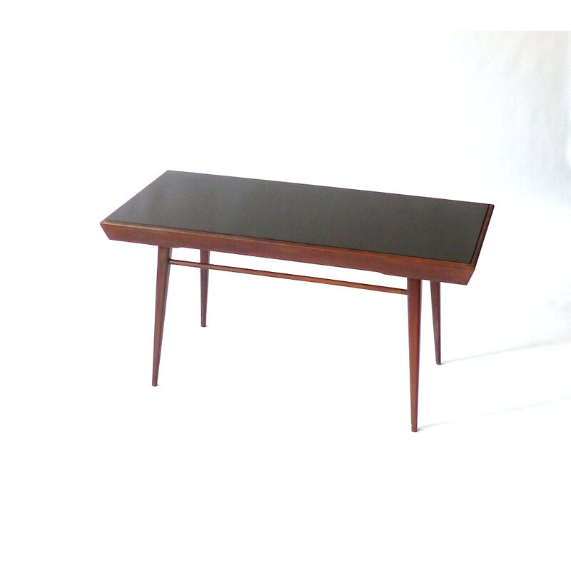 Vintage ash coffee table by Jiri Jiroutek 1960