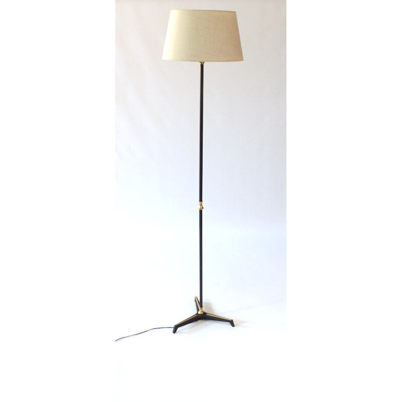 Vintage floor lamp by Maison Arlus 1960