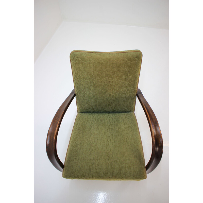 Fauteuil vintage H269 par Jindrich Halabala pour Up Zavody 1940