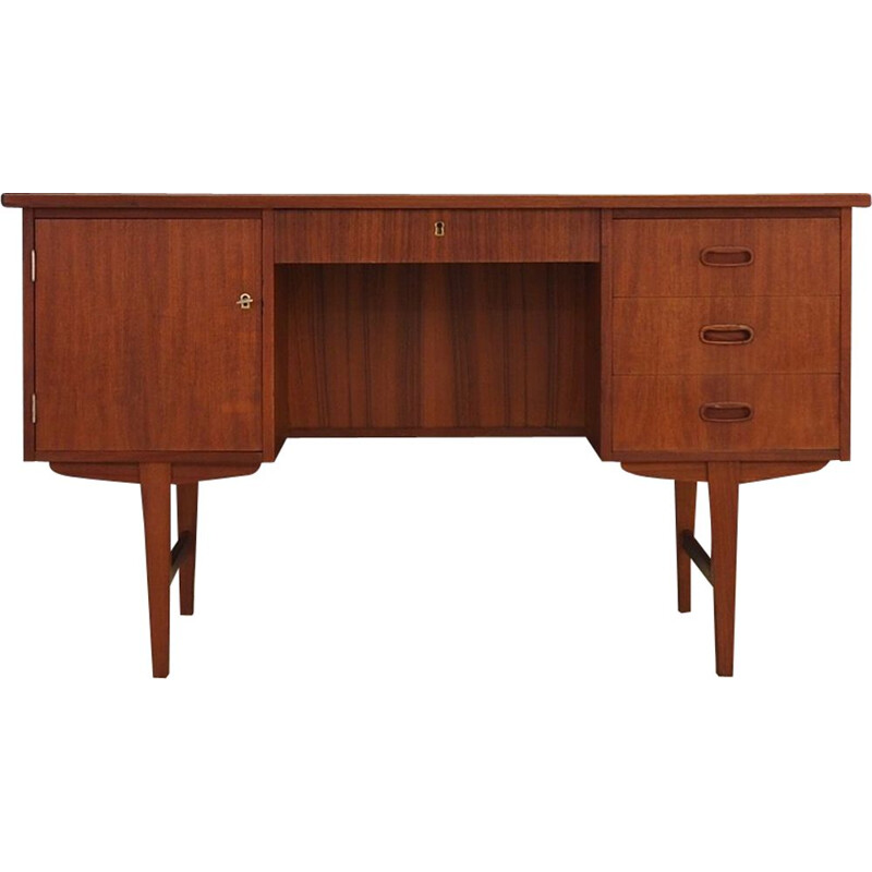 Vintage desk in teak from the 60s