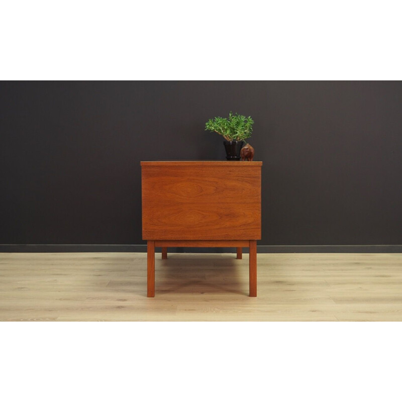 Vintage desk in teak Scandinavian 1960-70s