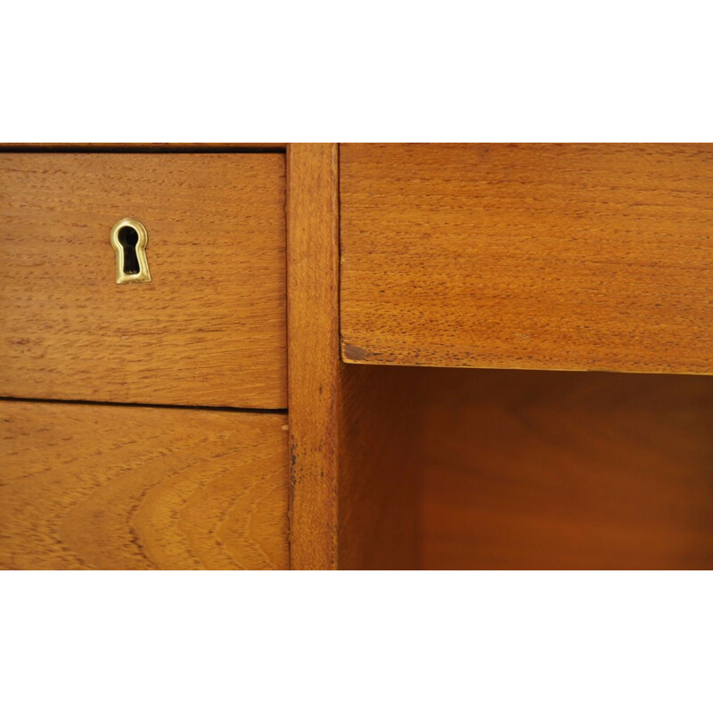 Vintage desk in teak Scandinavian 1960-70s