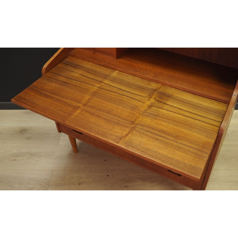 Vintage writing desk in teak Denmark 1960-70s