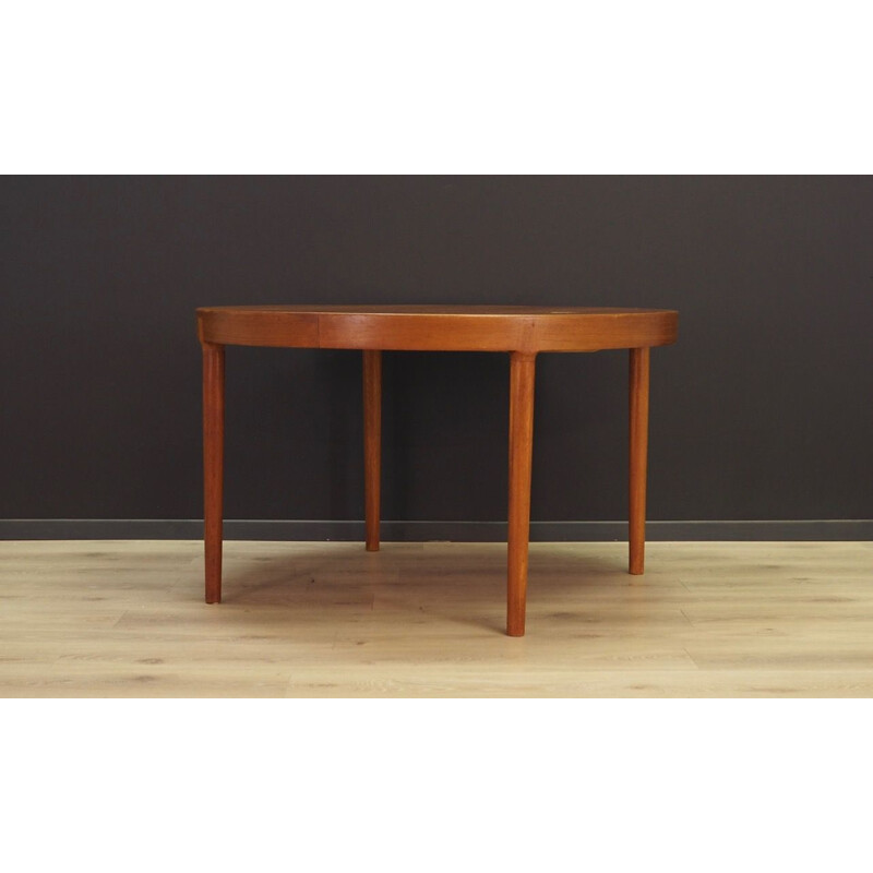 Vintage dining table in teak by Harry Østergaard for Randers Møbelfabrik Denmark 1960-70s