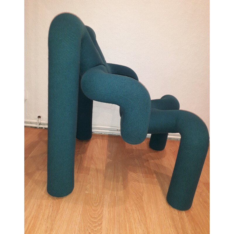 Fauteuil vintage Extrem par Terje Ekstrom Suède 1960s