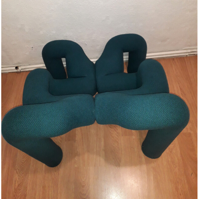 Vintage armchair Extrem by Terje Ekstrom Sweden 1960s