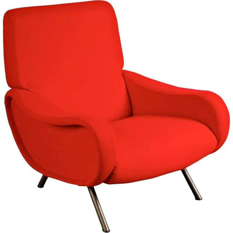 Vintage first edition Lady Easy chair by Marco Zanuso for Arflex