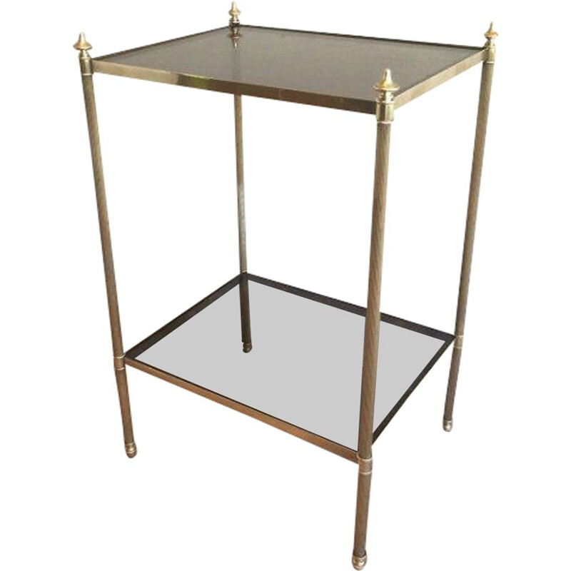 Vintage brass side table