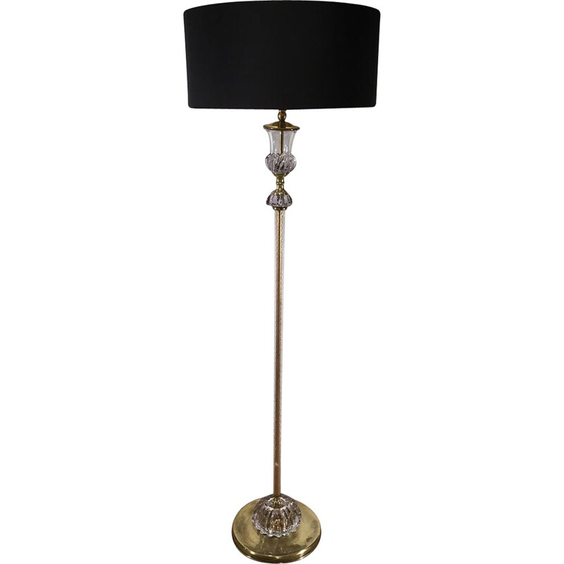 Vintage-Stehlampe aus Muranoglas, 1940