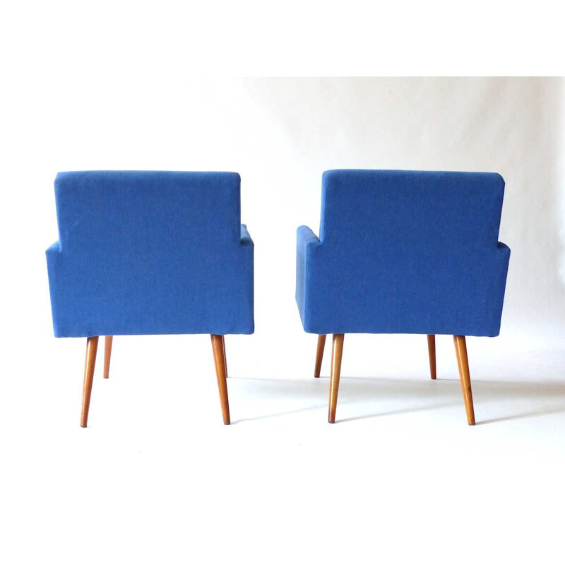 Pair of armchairs Model 600-186 Polish 60s