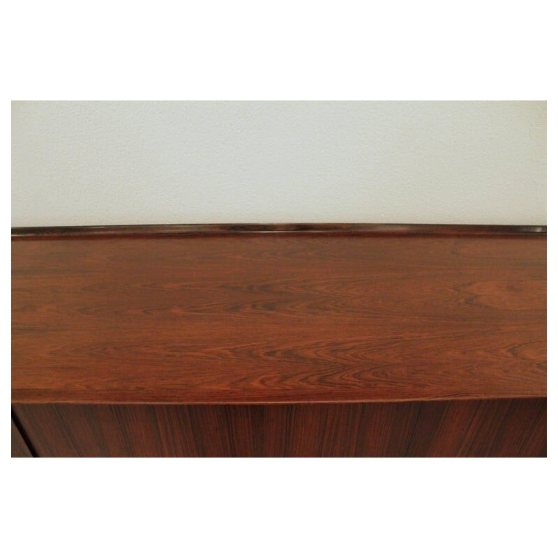 Scandinavian vintage sideboard for Sibast in Rio rosewood 1960 rosewood