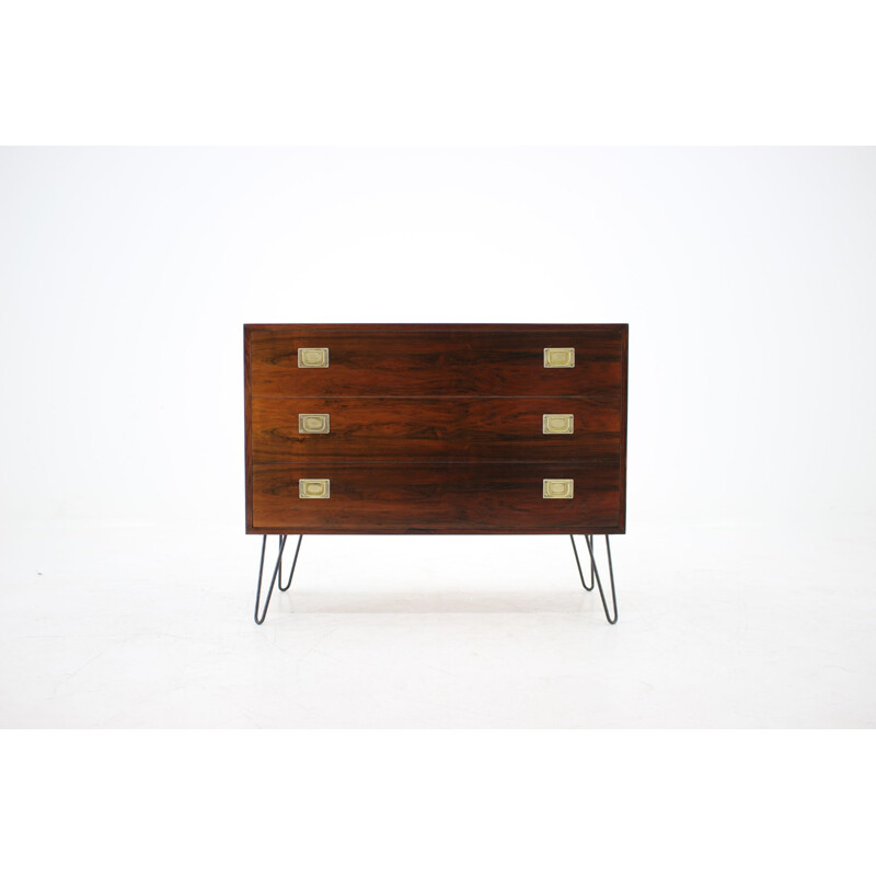 Vintage danish chest of drawers in rosewood 1960s