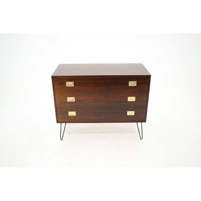 Vintage danish chest of drawers in rosewood 1960s