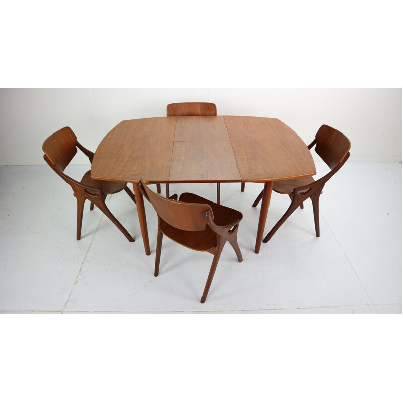 Vintage dining set for Mogens Kold in teakwood 1960