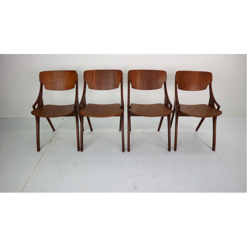 Vintage dining set for Mogens Kold in teakwood 1960