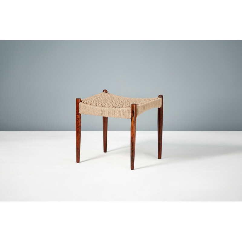 Vintage Bernhard Petersen rosewood stool
