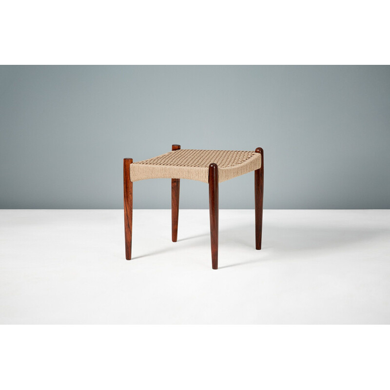 Vintage Bernhard Petersen rosewood stool