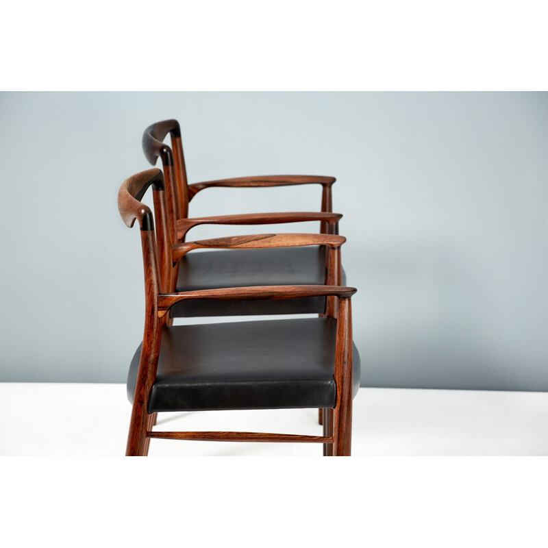 Pair of vintage armchairs rosewood by Kai Lyngfeldt-Larsen for Soren Willadsen