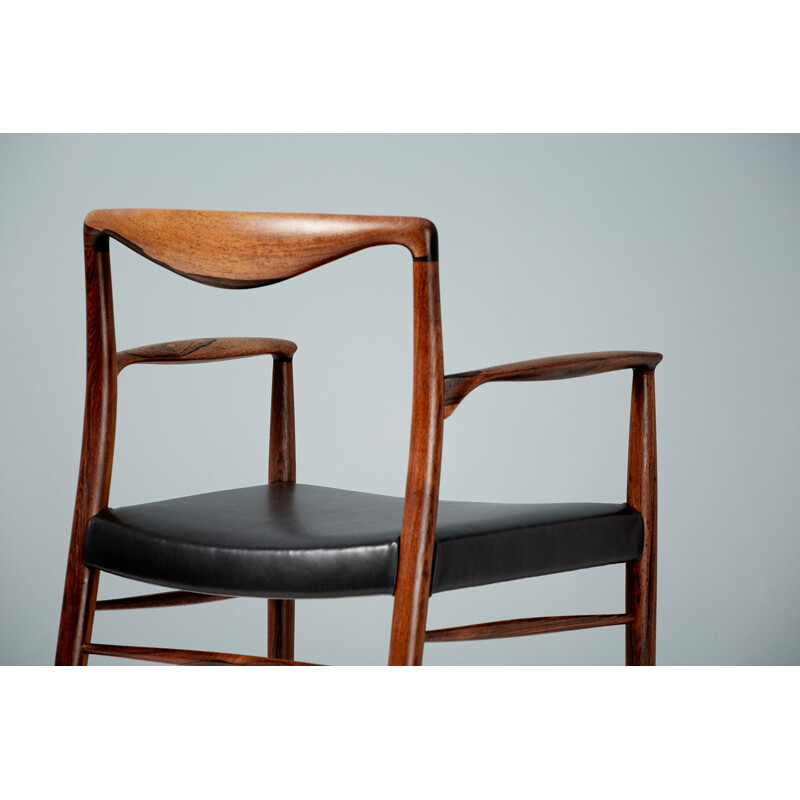 Paire de fauteuils vintage palissandre Kai Lyngfeldt-Larsen pour Soren Willadsen