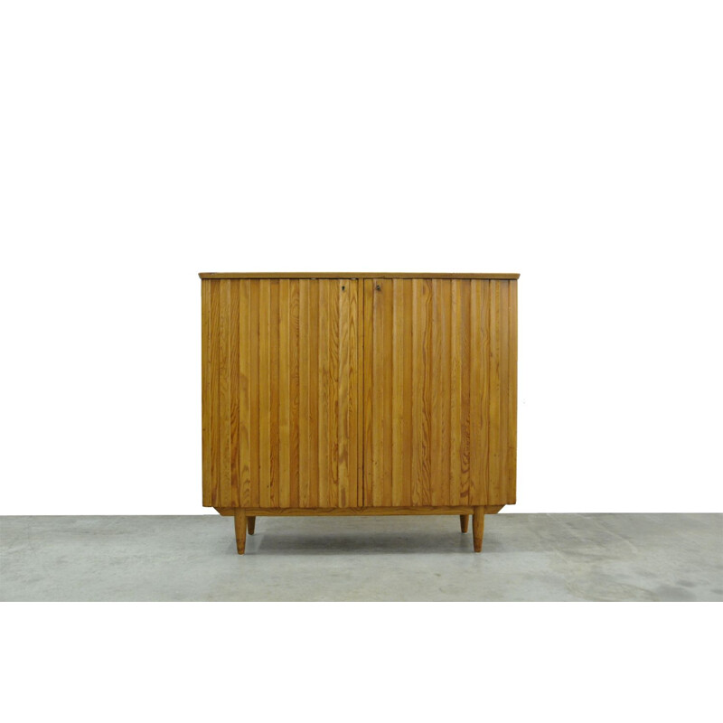 Vintage Swedish pine sideboard by Goran Mamvall for Svensk Fur