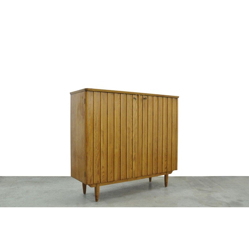 Vintage Swedish pine sideboard by Goran Mamvall for Svensk Fur