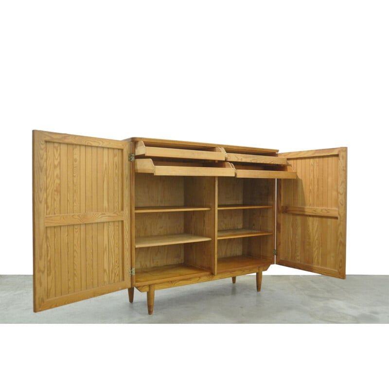 Vintage Swedish pine sideboard by Goran Mamvall for Svensk Fur