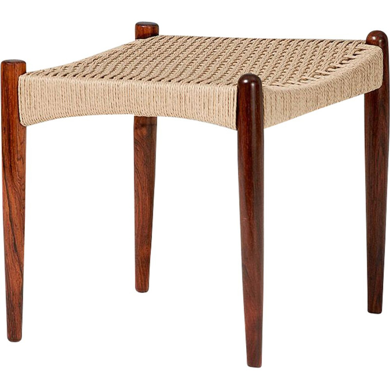 Vintage Bernhard Petersen rosewood stool