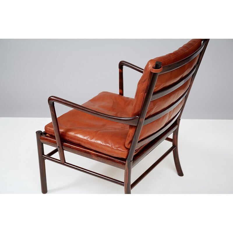 Pair of vintage Colonial chairs PJ-149 in rosewood by Ole Wanscher for Poul Jeppesen 1949