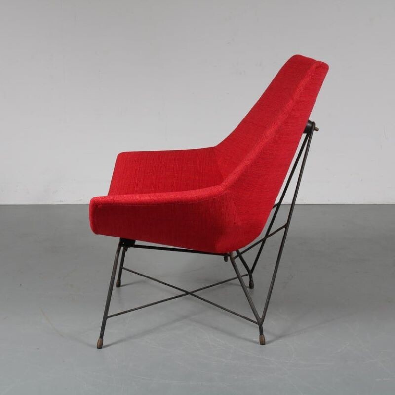 Vintage-Lounge-Sessel Kosmos von Augusto Bozzi für Saporiti, Italien, 1954